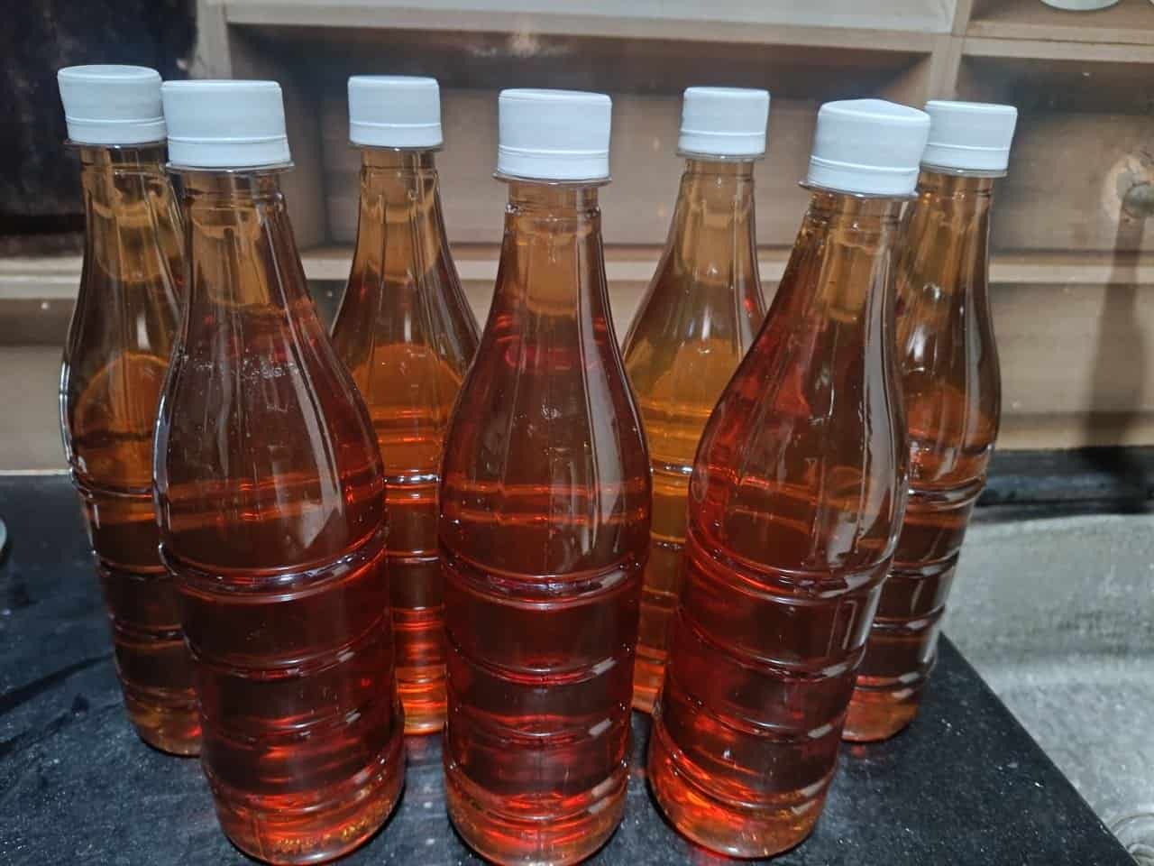 1kg organic honey bottles for home use