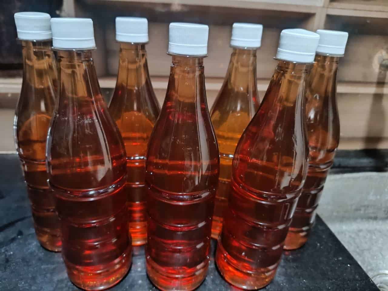 Fresh jars of Joida Harvest organic honey